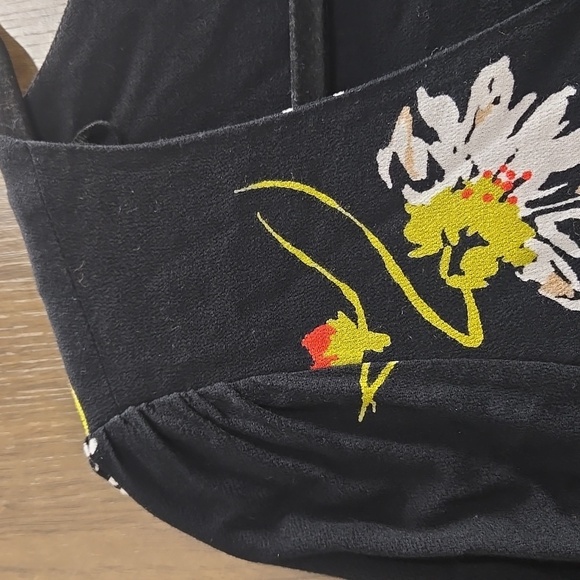 Free People- "Time On My Side" Floral Print Wrap Dress-Size Small - Picture 10 of 17